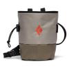 Black Diamond Mojo Zip Chalk Bag with Zippered Pocket for Rock Climbing and Gym Sports, Moonstone, Small/Medium