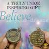 True North Compass  Go Confidently in The Direction of Your Dreams  Embossed Brass Compass  Graduation, Confirmation, Birthday, Motivational Gift for Him, Her, Students, Boys, Girls, High School view 2