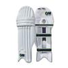 Gunn & Moore GM Cricket Batting Pads | Prima 404 | Traditional Cotton & Cane | Adult Right Handed - 18" | Approx Weight 2.24 kg | White | 1 Pair view 1