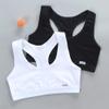 Streamzio Training Bras for Girls 9-14 Years, Girls Seamless Training Racerback Bras, Soft and Breathable Cotton Girls Sports Bras - Pack of 4 (Black) view 4
