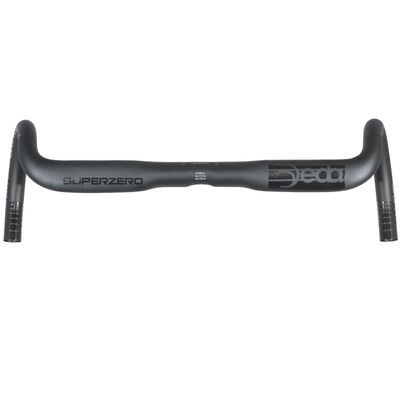 Deda Elementi Superzero Gravel Alloy Handlebars, Polish on Black (PoB), 46cm