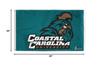 AGAS Coastal Carolina University Flag Chanticleers CCU Flags - Nylon material with Brass Grommets 3 x 5 Feet - Officially Licensed College Flags view 2