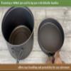 Titanium 1600ml Pot with Frying Pan Lid - Ultralight, Durable Cooking Combo for Outdoor Adventures! view 2