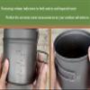 Titanium 1600ml Pot with Frying Pan Lid - Ultralight, Durable Cooking Combo for Outdoor Adventures! view 3