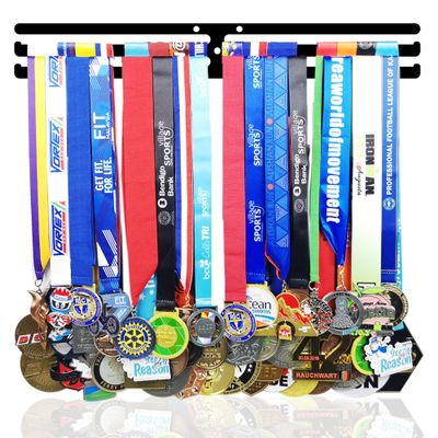 Race Medal Holder Wall Hanger,Marathon Medal Display and Runner Medal Hanger Display,Running Medal Display, Running Medal Hanger Display,Medal Holder for Wall, Sports Medal Hanger Display Gifts
