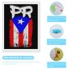 Puerto Rico PR Flag Diamond Art Painting Kits Full Square Drill DIY Picture Art Crafts for Home Wall Decor 12"x16" view 3