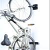 Duck EasyMounts Bike Hanger - Heavy Duty Wall Mount Bicycle Rack for Garage Organization & Storage - No Tool Install - Up to 50 Lbs - Black, Pack of 1 Tire Hook, Wheel Dock & All Hanging Hardware view 2