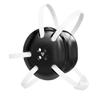 Great Call Athletics | Youth Classic Wrestling Headgear Earguard | Adult Grappling Head Gear | Adjustable Ear Guards Signature (Black w/ White Straps) view 1