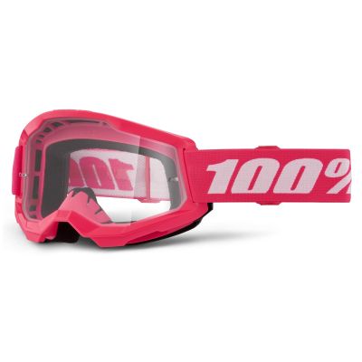 100-Percent Strata 2 Junior Goggles OSFM Pink/Clear Lens