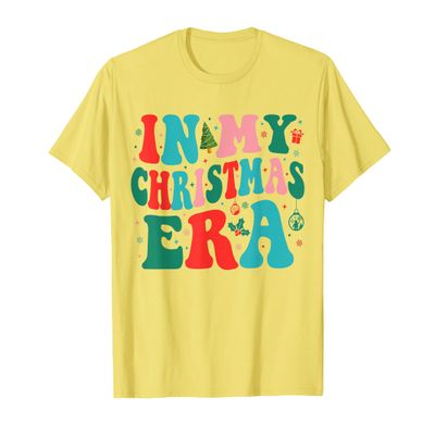 In My Christmas Era Cute Groovy Christmas Holiday Xmas T-Shirt