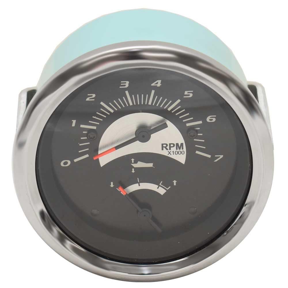 Teleflex Boat Multi-Function Gauge 781788PDFB | Sterling 3 1/4 Inch