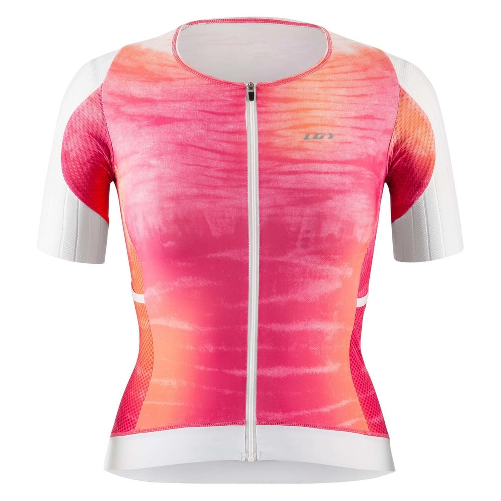 Louis Garneau Women's Aero Tri Jersey (Small) Pink
