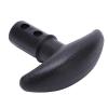 Kayak Canoe T Paddle Handle, Easy to Install T-Shaped Handle for Surfboard (Black) view 4