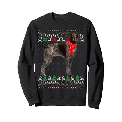 German Shorthaired Pointer Dog Ugly Christmas Sweater Sweatshirt