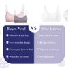 Bleuet Bleum Petal Padded Bra  Seamless Reversible First Bra for Teens & Tweens | Sewn-in Pads, Adjustable Straps, Ultra Soft & Tag-Free Comfort Pink Silver view 3