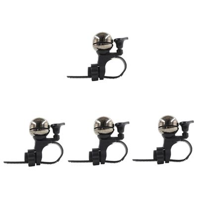 Didiseaon 4pcs Boy Girl Removable Bike Bell Handlebar Accessory Crisp Sound for and Scooters Attractive Design for Boys and Girls Daily Use