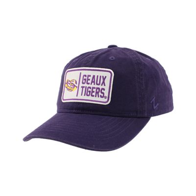 LSU Tigers NCAA Officially Licensed Hat Scholarship Patch Team Color Defer