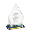 Baudville Custom Engraved Soft Crystal Trophy Award - Luminary - Tear Drop - Luminary (Soft Luminary Teardrop Quick) view 1