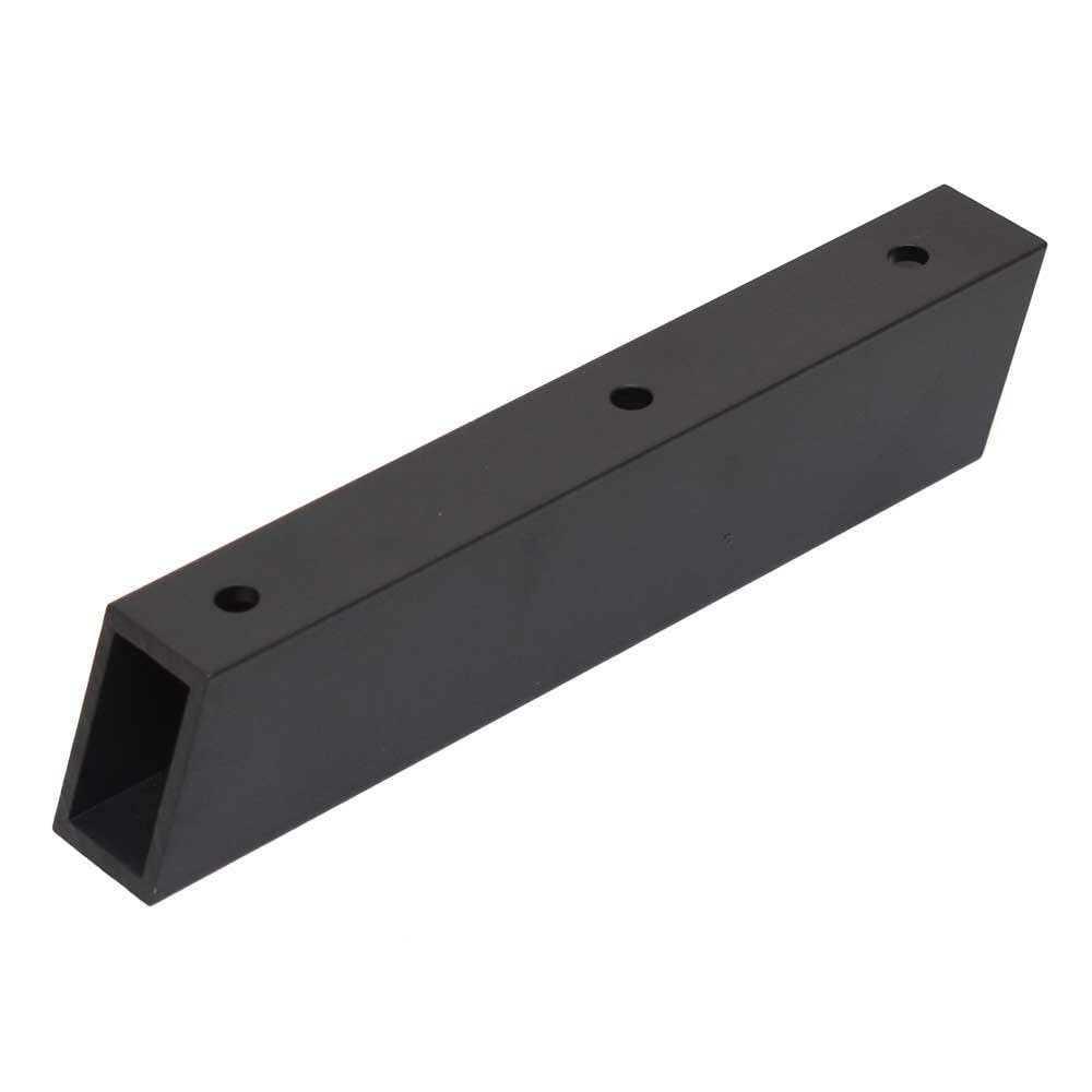 Bass Cat Boat Transducer Mount Extension EXT-1.5 | 1 1/2 Inch Black