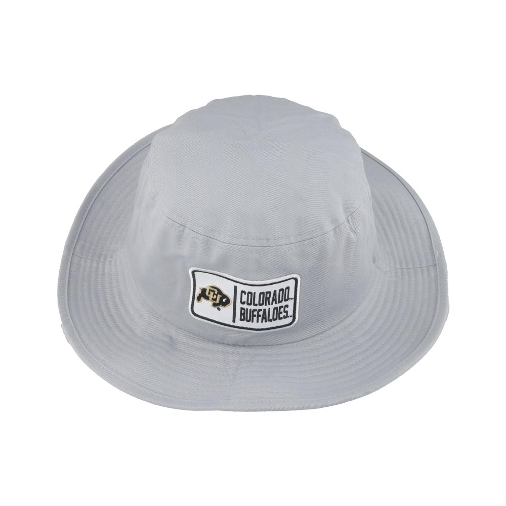 ZHATS Standard NCAA Officially Licensed Bucket Hat Patch Gray Defer, Grey, Large-X-Large