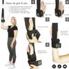 BComer MBrace - Shoulder Stretcher - Shoulder Pulley Post-Injury Recovery - Mobility Stretching Wrist Brace Traction Device | Pravilo Trainer Grips view 2