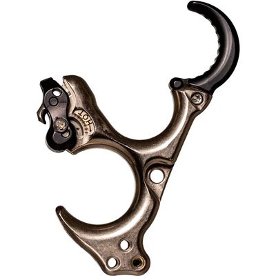 TRU Ball Honey Badger Claw Flex Release 3 Finger Quick Silver Small