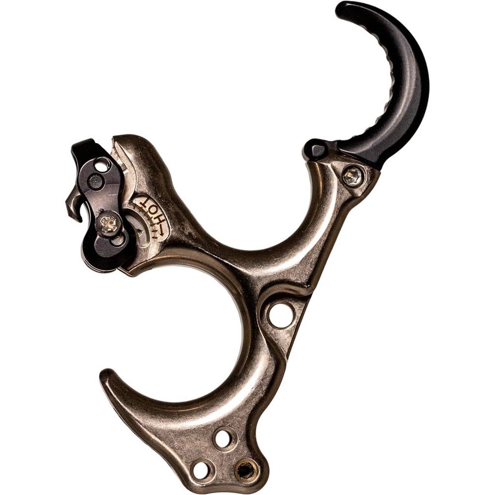 TRU Ball Honey Badger Claw Flex Release 3 Finger Quick Silver Small