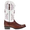 Vaccari Men's Brooks Genuine Mocha Smooth Ostrich A&M Aggies Embroidery Narrow Square Toe Cowboy Boots - 10 D view 3