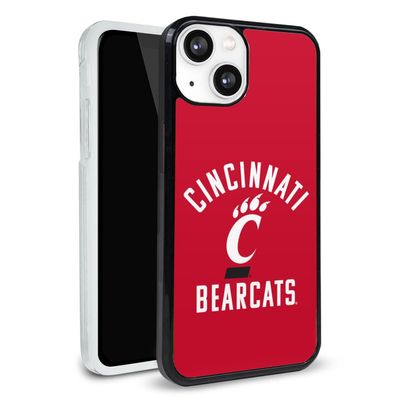 University of Cincinnati Bearcats Logo Protective Slim Fit Plastic Bumper Case Fits Apple iPhone 13