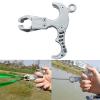 ljhnba Hand Held Bows Release Stainless Steel Compound Bows Thumb Bows Fishing Darts Slingshots Release Grip Shooting Fish Tool Hunting Equipment view 2
