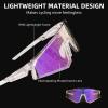 ROCKBROS Photochromic Sports Sunglasses UV Protection for Men Women Cycling view 3