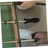 Sosoport 1pair Table Football Handle Grip Ergonomic Foosball Replacement Parts for Enhanced Compatible Machines for Foosball view 4