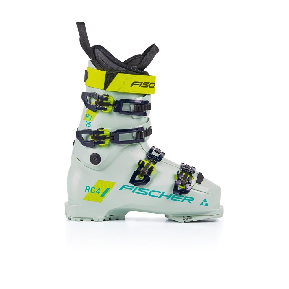 Fischer Rc4 95 Mv Alpine Ski Boots Ice Grey/Ice Grey 23.5 Women's 2024