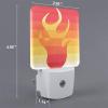 Qauirfe Firegender Pride Flag LGBTQ Night Light Set of 2 Home Decor view 2