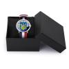 Vafogehu Ukraine Flag Wrist Watches,Men and Women Fashion Minimalist Watch view 3