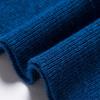Men's Dress V Neck Sweater Long Sleeve Casual Slim Fit Knitted Pullover Men Soft Wool Solid Plain Sweaters Top (XX-Large,Blue 1) view 2