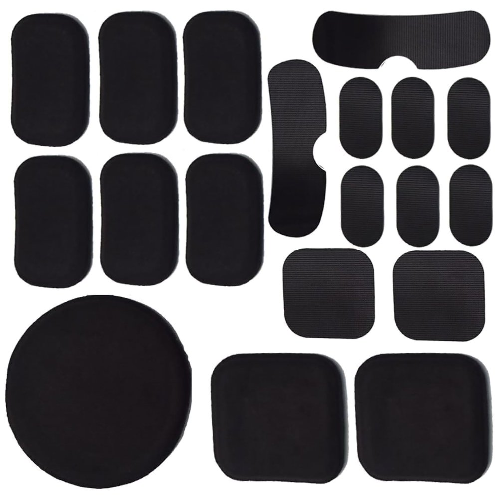 DAGIJIRD Tactical Helmet EVA Foam Pads 9PCS for Fast Mich ACH USMC PASGT Tactical Helmet Accessories