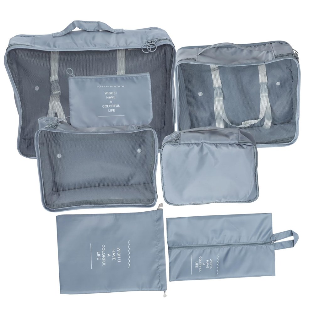 7pcs Travel Packing Cubes for Suitcase Luggage Organizer Bags Set for Travel Pouches