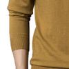 Men's Dress V Neck Sweater Long Sleeve Casual Slim Fit Knitted Pullover Men Soft Wool Solid Plain Sweaters Top (X-Large,Yellow) view 4