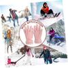 1 Set USB Heated Gloves Electric Thermal Mitts Heating Mitts Outdoor Thermal s Hand Warmer Gloves Winter Leather Leather Warm Skiing s view 3