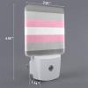 Qauirfe Demigirl Pride Flag LGBTQ Night Light Set of 2 Home Decor view 2