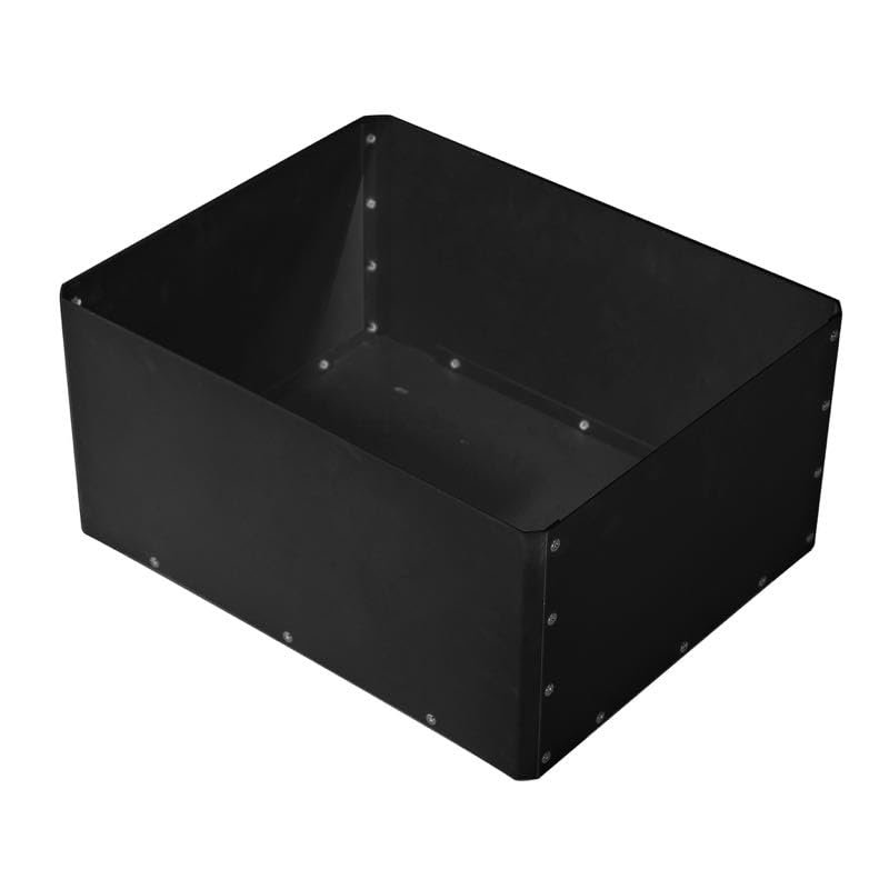EMOJO Trike Rear Basket Liner Metal Cargo Box for All EMOJO Tricycle (Black)