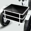 EMOJO Trike Rear Basket Liner Metal Cargo Box for All EMOJO Tricycle (Black) view 2