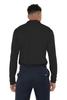 Campus Lab Alma College Adult Men's Active Sport 1/4 Zip Pullover Left Chest Logo, Black, X-Large view 2