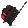LARIPOP 2 Ball Wheeled Bowling Roller Bag with 40 Inch Telescopic Handle, Padded Ball Storage, Ventilated Shoe Pocket & Reinforced Base for Tournament & Travel view 1