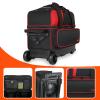 LARIPOP 2 Ball Wheeled Bowling Roller Bag with 40 Inch Telescopic Handle, Padded Ball Storage, Ventilated Shoe Pocket & Reinforced Base for Tournament & Travel view 4