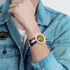Vafogehu Mauritania Flag Wrist Watches,Men and Women Fashion Minimalist Watch view 4