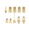 ihreesy 10PCS Bicycle PrestaSchrader Valve Adaptors,Bike Pump Adapter Tire Valve Inflator Adapters Universal Bicycle Valve Converter for Tire,Ball,Air Pump view 1