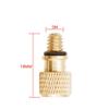 ihreesy 10PCS Bicycle PrestaSchrader Valve Adaptors,Bike Pump Adapter Tire Valve Inflator Adapters Universal Bicycle Valve Converter for Tire,Ball,Air Pump view 3