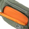 SUNNYDAY SUNDAY() Unisex's SUNNYDAY Sunday Logo Waist Bag, Khaki, 14cmx30cmx7cm view 4